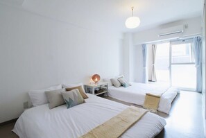 2 chambres, fer et planche à repasser, Wi-Fi, draps fournis