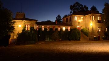 Front of property – evening/night