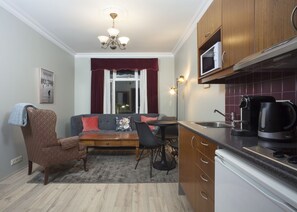 Living area - Gerður Apartments (Reykjavik)