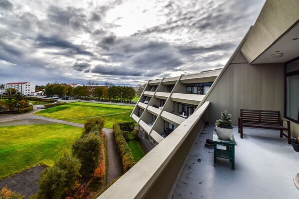 Appartement Ville, 1 chambre | Vue du balcon