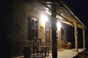 Interior entrance - Tharu Community Lodge (Kawasoti)