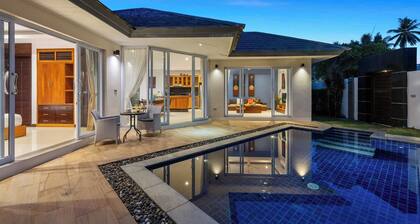 Lipa Talay Jed - 1-Bett-Villa mit privatem Pool in Strandnähe