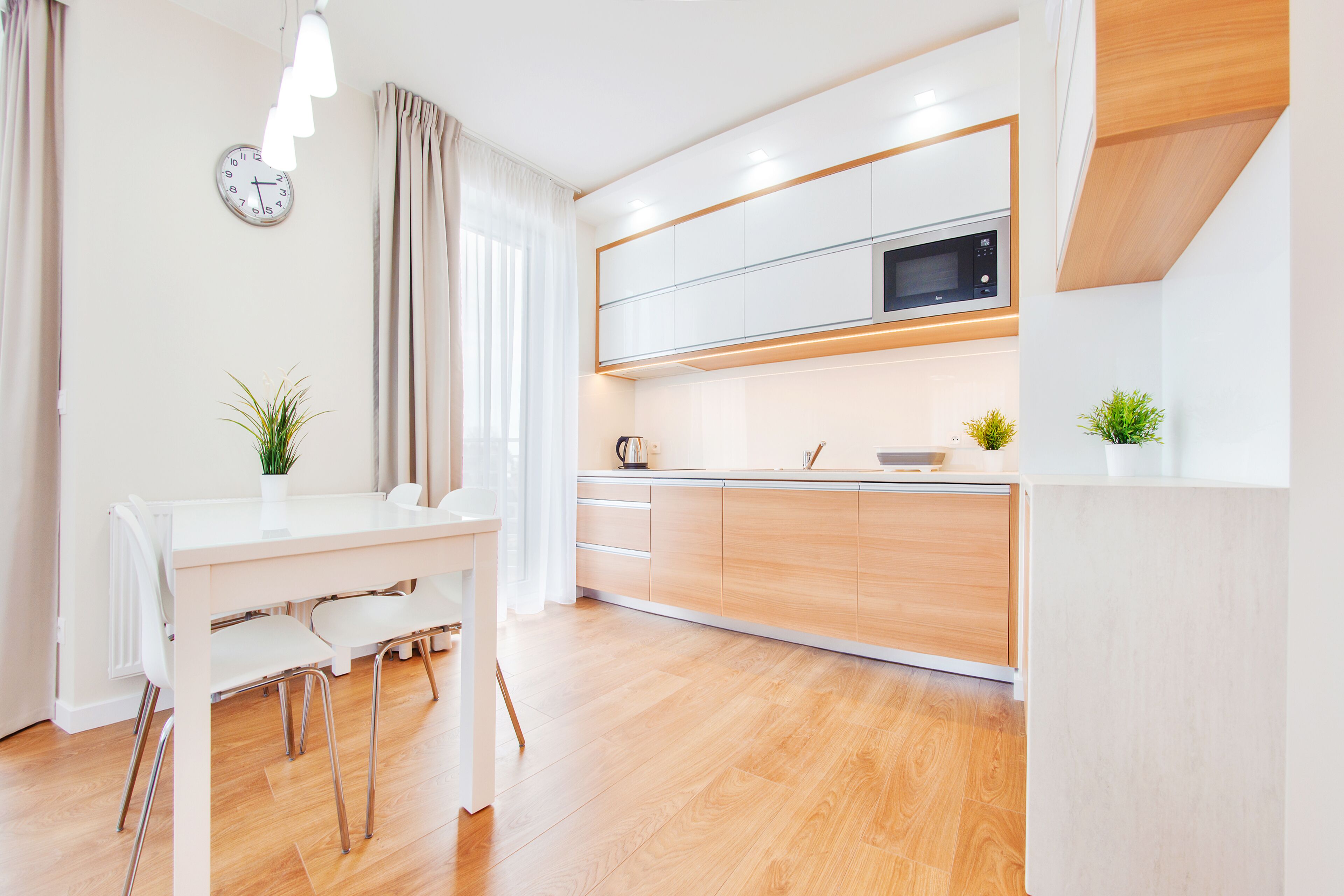 Apartment (32B) | Private kitchen | Fridge, microwave, stovetop, dishwasher