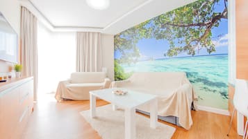 Apartment (21A) | 1 bedroom, bed sheets