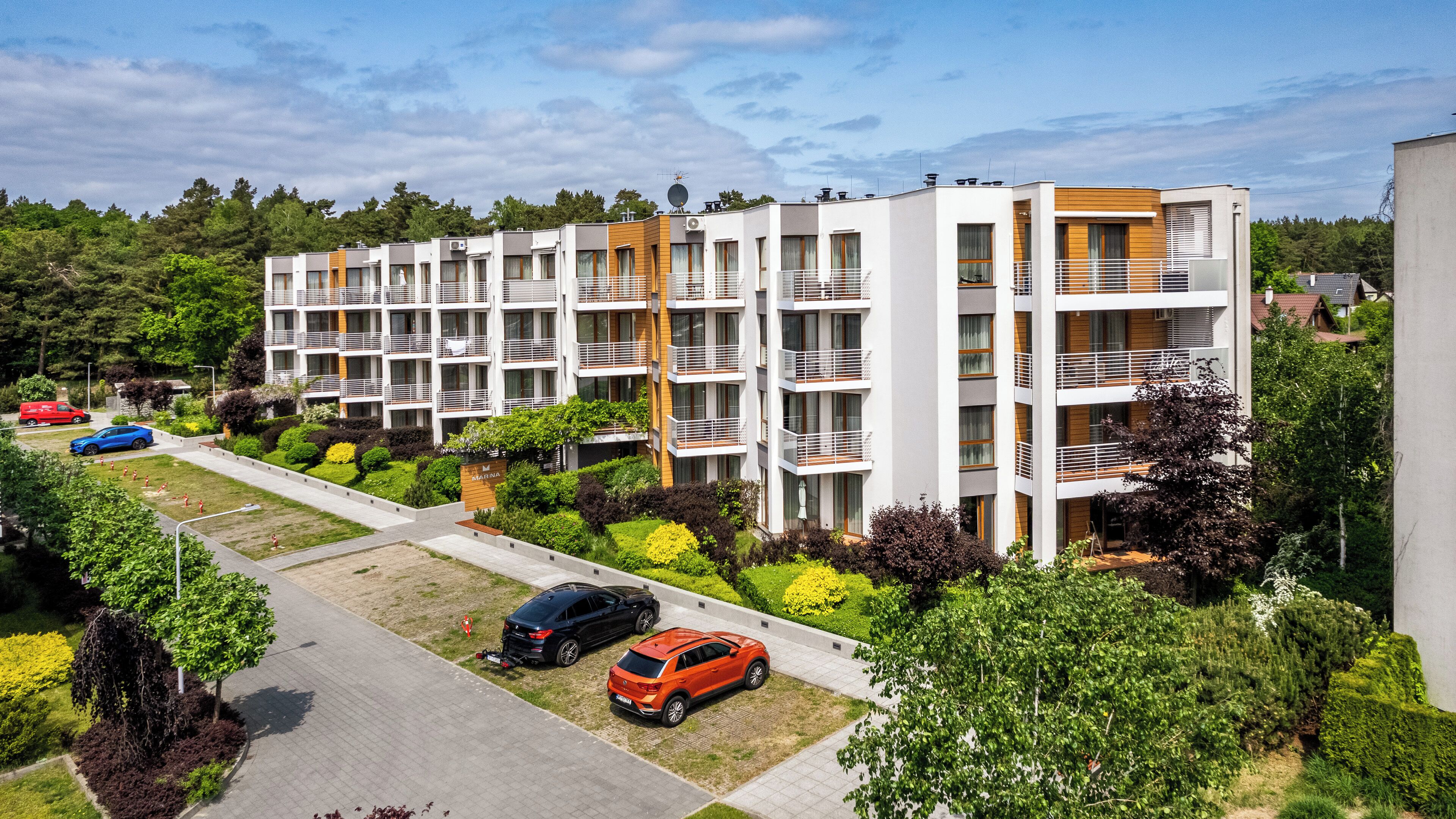 Fassade der Unterkunft