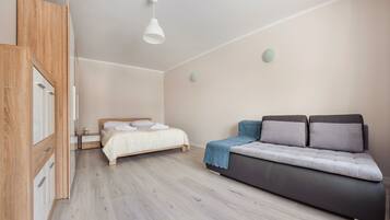 Apartment (2) | 1 Schlafzimmer, kostenloses WLAN, Bettwäsche