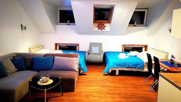 Meridian Apartment with Sauna | 熨斗/熨衣板、免费 WiFi、床单