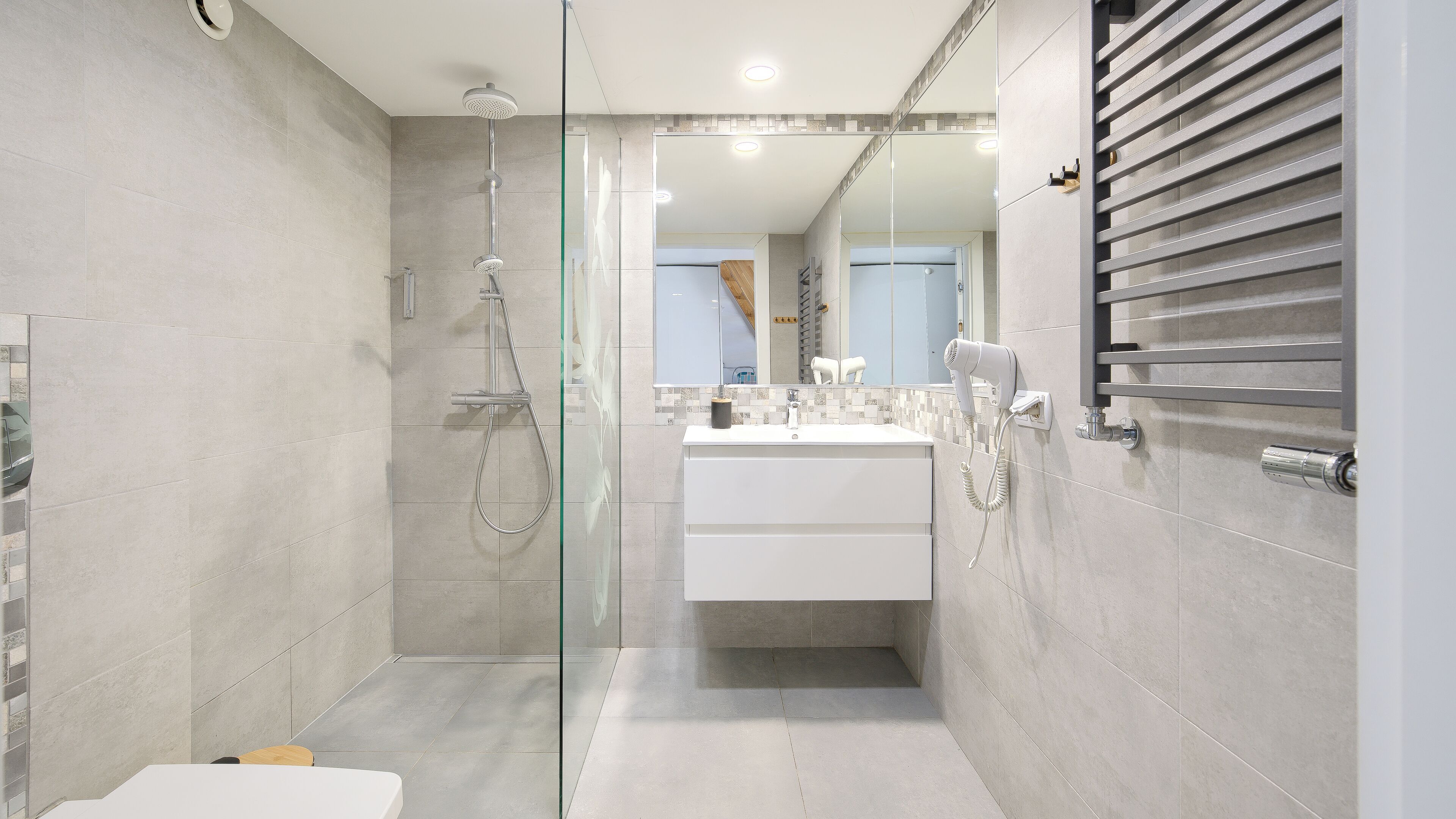 Departamento (11) | Baño | Regadera y toallas 
