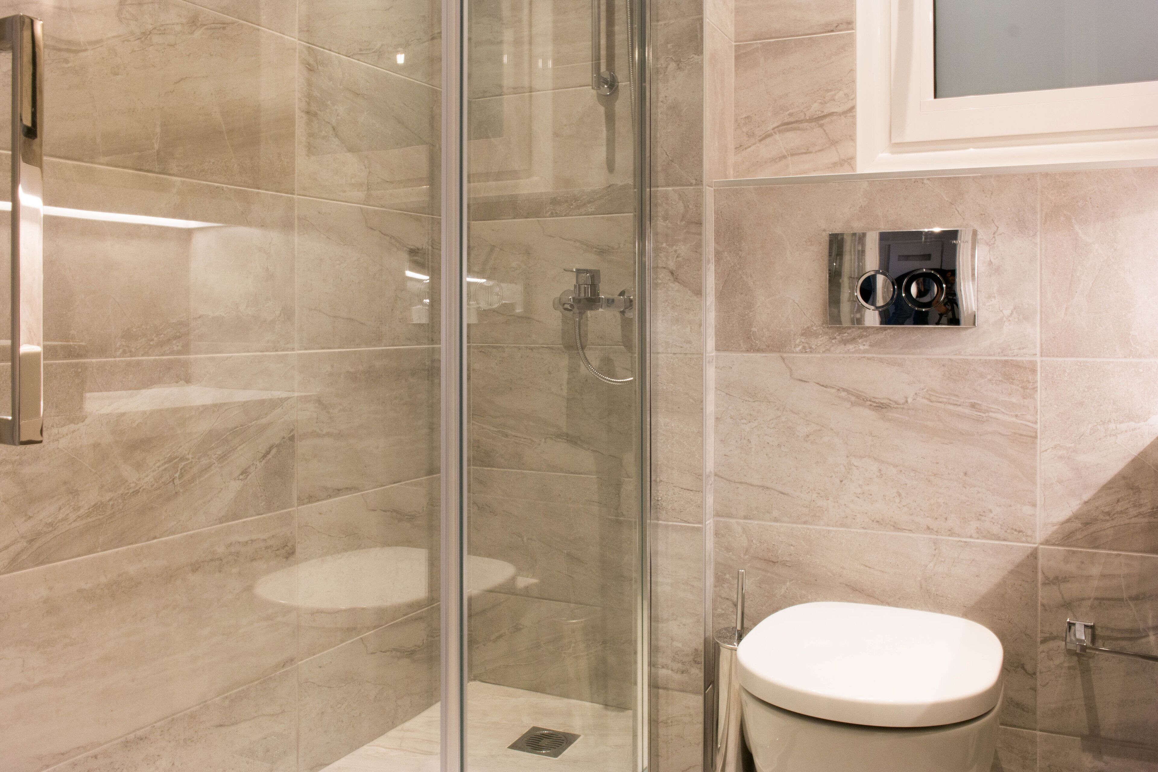 Apartment, 1 Schlafzimmer | Dusche im Bad