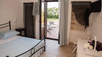 Standard Double or Twin Room, Ground Floor | 1 bedroom, desk, free WiFi, bed sheets
