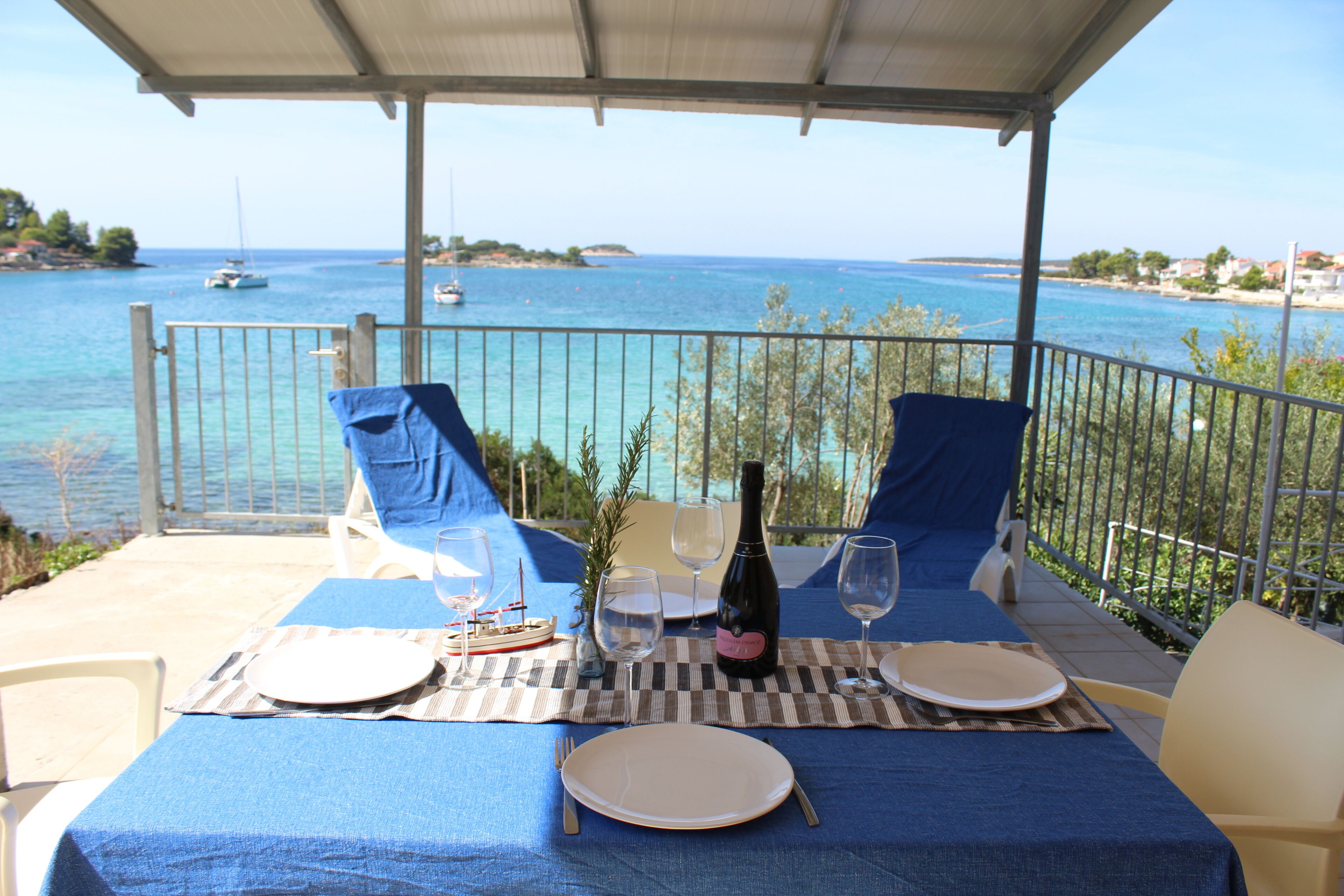 Appartamento, terrazzo, vista mare (Ground Floor) | Terrazza/patio
