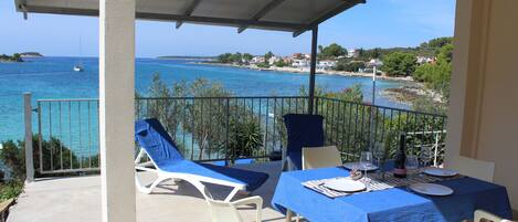 Apartment, Terrace, Sea View (Ground Floor) | Terrace/patio