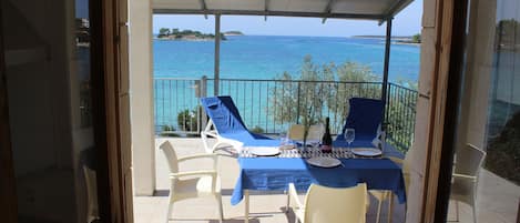 Apartment, Terrasse, Meerblick (Ground Floor) | Terrasse/Patio