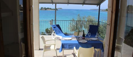 Apartment, Terrace, Sea View (Ground Floor) | Terrace/patio