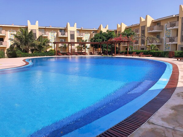 Alberca al aire libre 