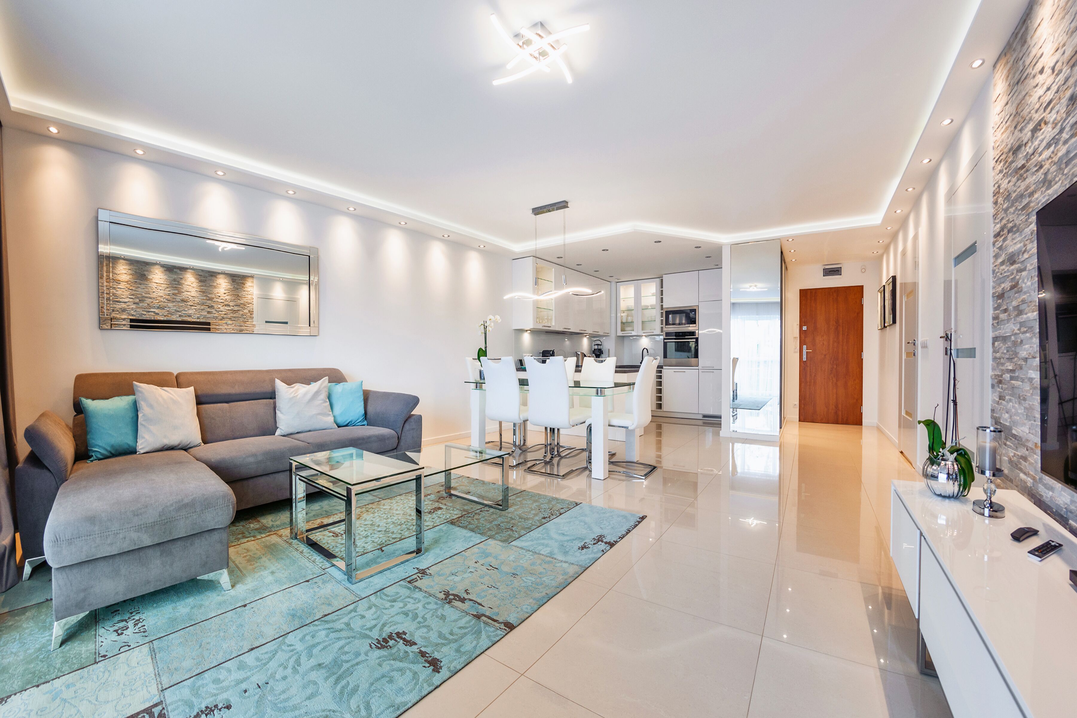 Apartment (21, Rezydencja Victoria) | Iron/ironing board, bed sheets