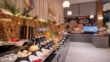 Daily buffet breakfast (EUR 15 per person)