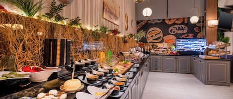 Daily buffet breakfast (EUR 15 per person)