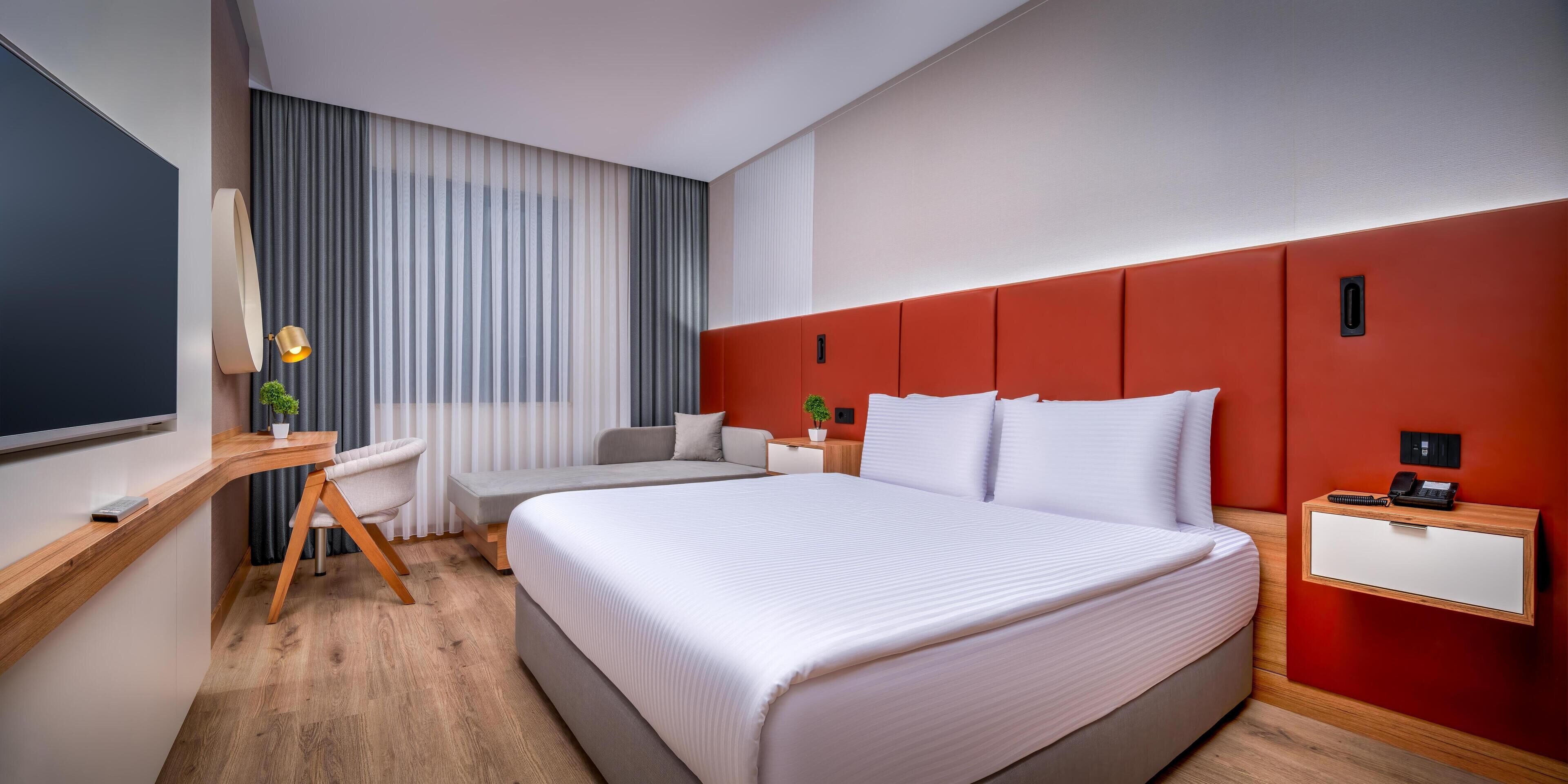 Chambre Supérieure, 1 lit double, non-fumeurs | Draps en coton égyptien, literie de qualité supérieure