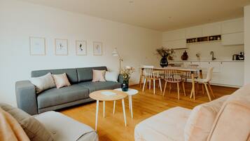 1 makuuhuone, ilmaiset vauvansängyt, ilmainen Wi-Fi, vuodevaatteet