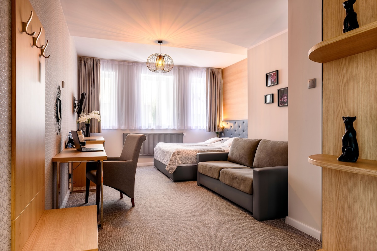 Desk, iron/ironing board (on request), free WiFi, bed sheets