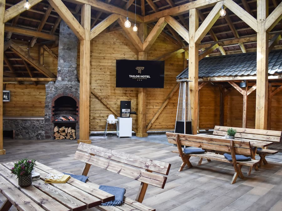 Área de parrillas y picnic