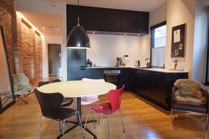 City Apartment | 1 bedroom, down comforters, desk, blackout drapes