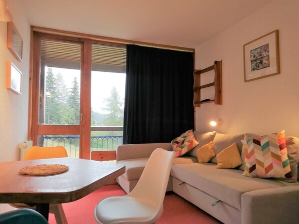 TV - Studio 4 pers Arc 1800, pets allowed, near slopes (Les Arcs 1800)
