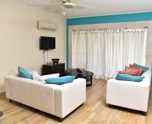 Télévision, cheminée