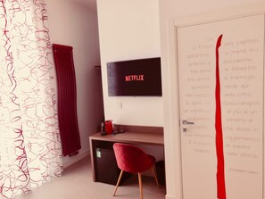 Deluxe Double Room, 1 King Bed, Balcony (Spaccanapoli) | Frette Italian sheets, premium bedding, down comforters, pillowtop beds - MoMa Suites (Naples)