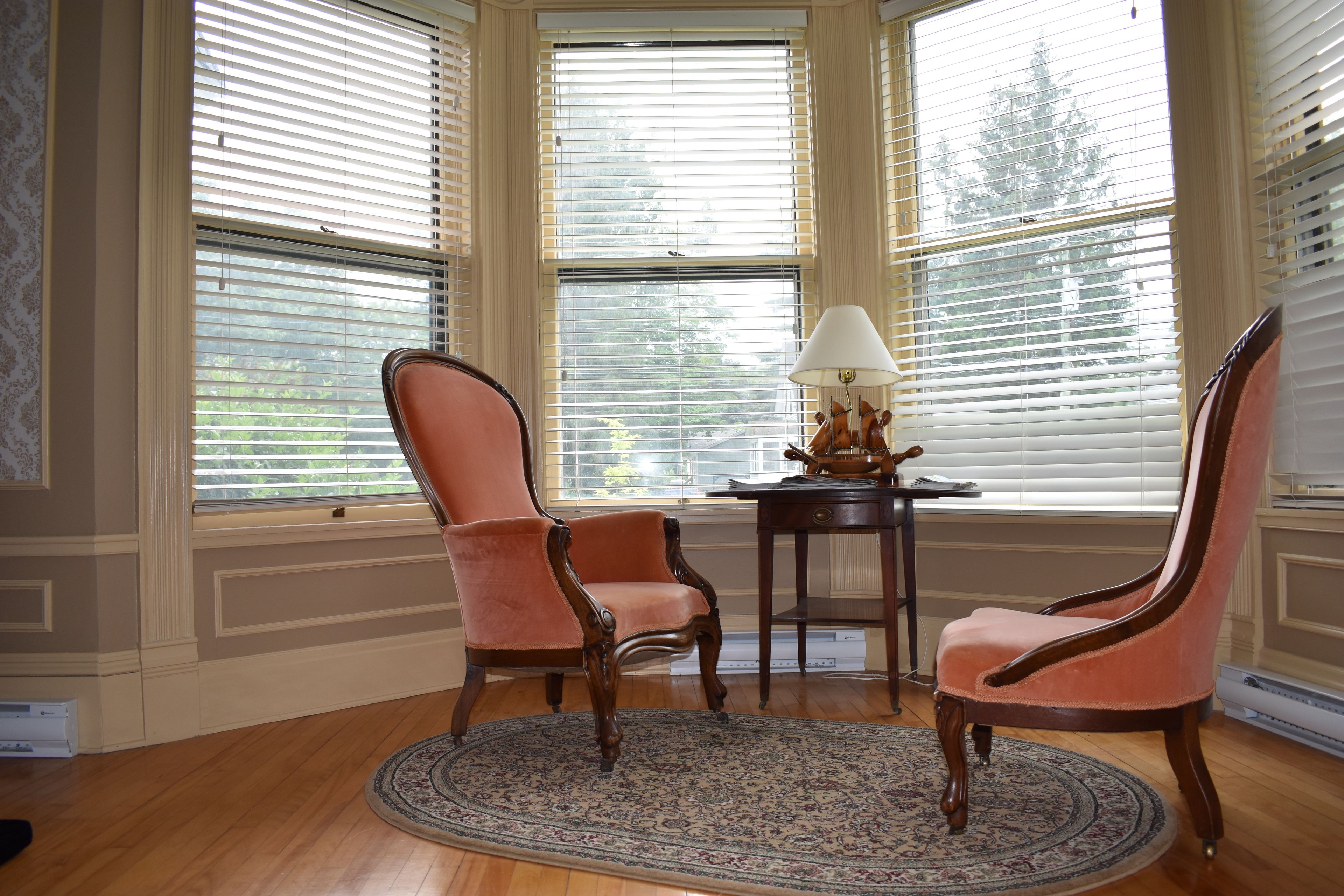 Sittområde i lobbyn