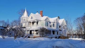 Overnatningsstedets facade