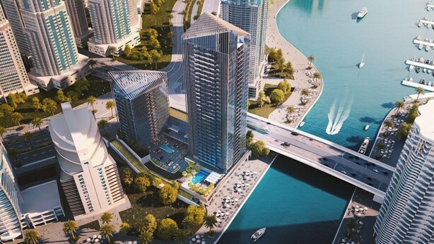 Aerial view - Sparkle Tower Residence (Dubai)