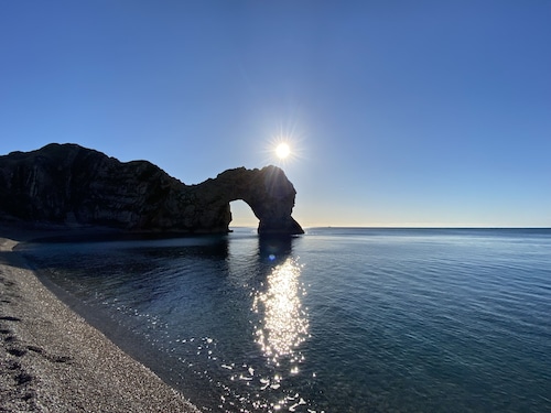 Stabile Umwandlung in der Nähe von Lulworth Cove / Jurassic Coast