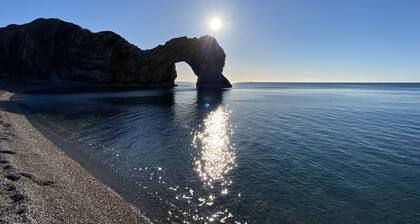 Stabile Umwandlung in der Nähe von Lulworth Cove / Jurassic Coast