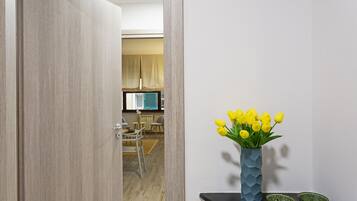 Apartment, 2 Bedrooms (Basilico) | Private kitchen | Full-sized fridge, oven, stovetop, dishwasher