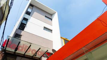 Konaklama yerinin ön cephesi