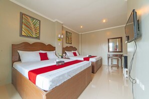 Deluxe-herbergi | Skrifborð, ókeypis þráðlaus nettenging