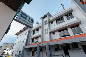 Façade de l’hébergement