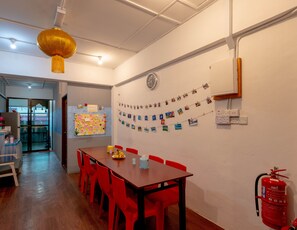 Interior entrance
