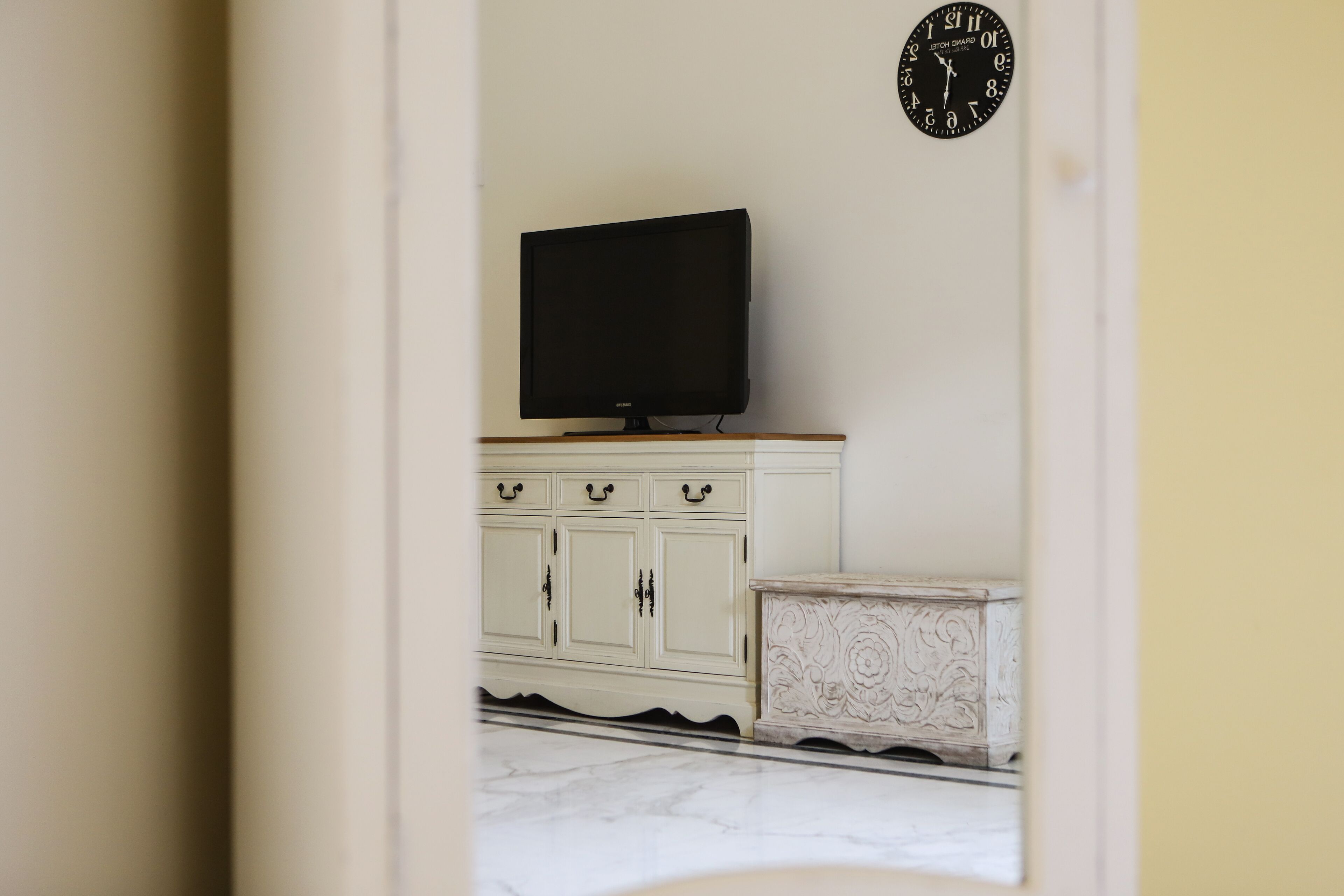 Stadtwohnung, 1 Schlafzimmer (Re Vittorio Emanuele Luxury Apartment) | Fernseher