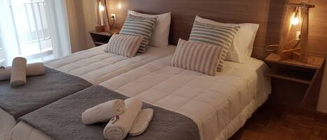 Apartment, 2 Bedrooms | 2 bedrooms, desk, iron/ironing board, free cots/infant beds