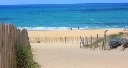Seignosse Ocean, patio villa in a quiet cul-de-sac, a stone's throw from the beach, for 5 people