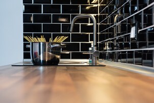 Studio Suite, Balcony (Green) | Private kitchen | Shared fridge, microwave, electric kettle