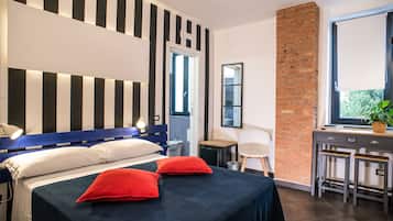 Standard Double Room (Blue) | Minibar, in-room safe, individually decorated, individually furnished