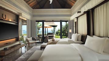 Villa, 2 chambres, piscine privée, en front de mer