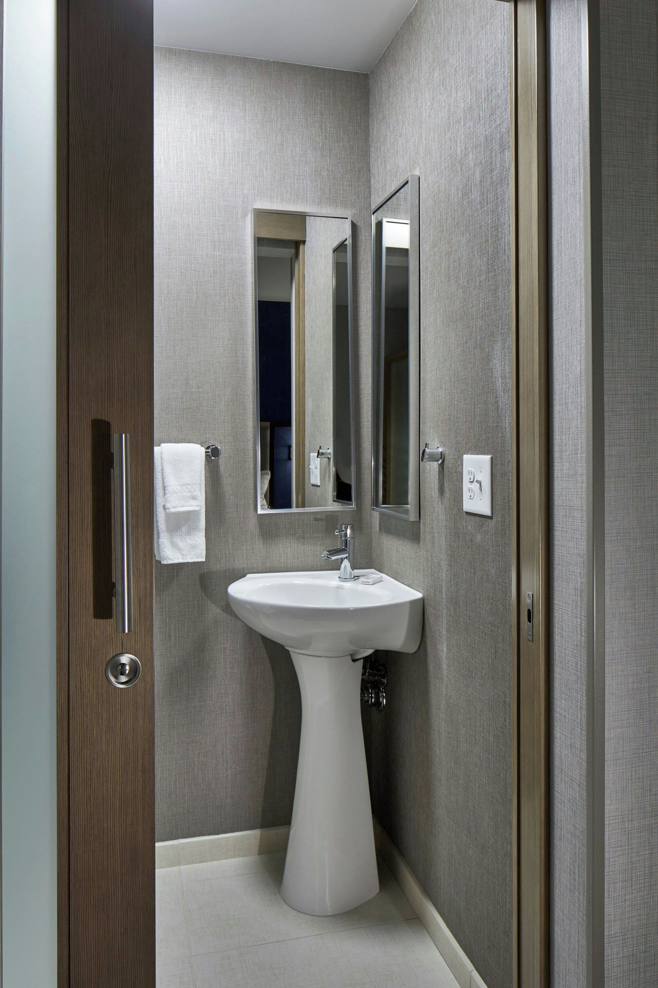 free toiletries, hair dryer, towels, soap