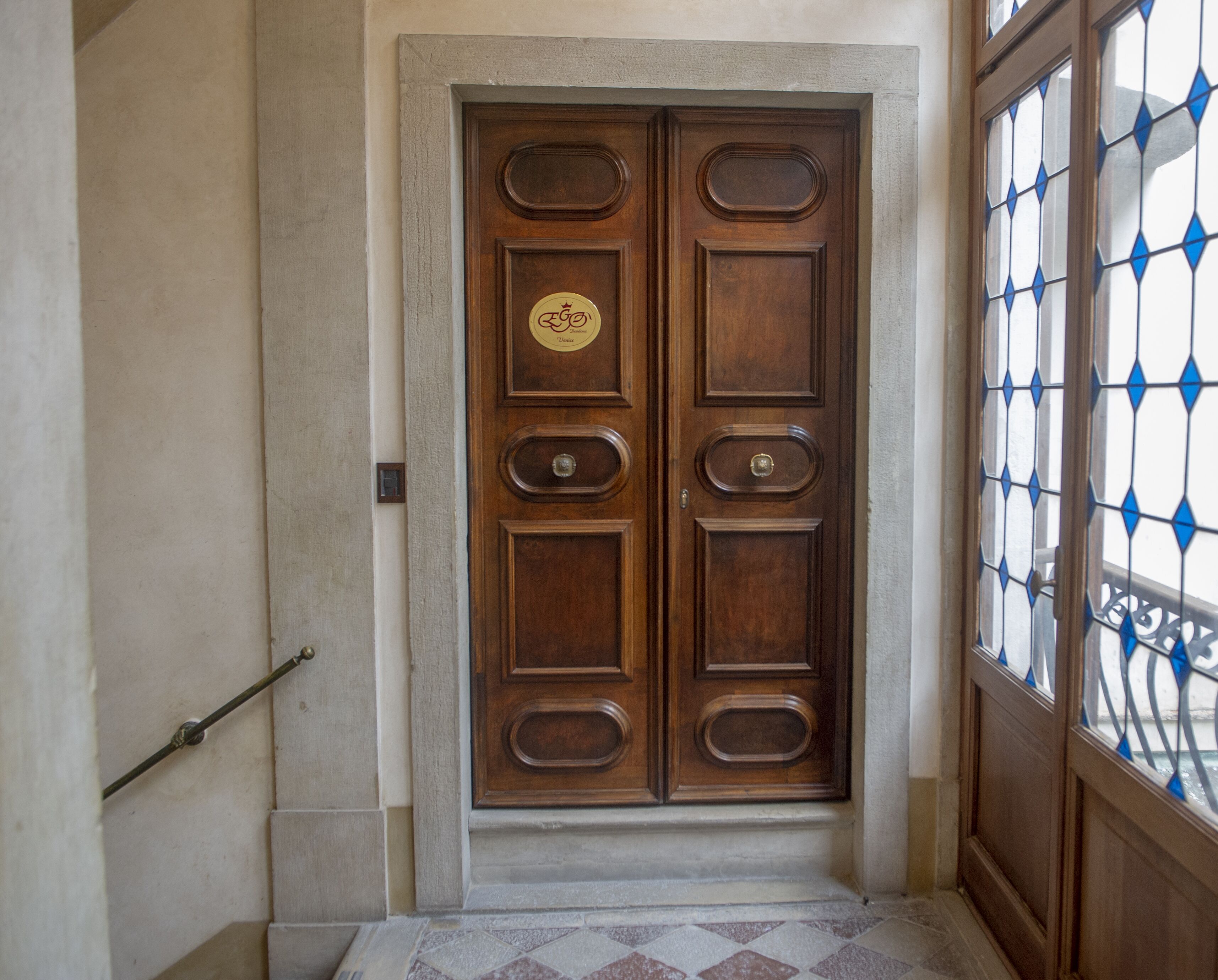 Entrada de la propiedad