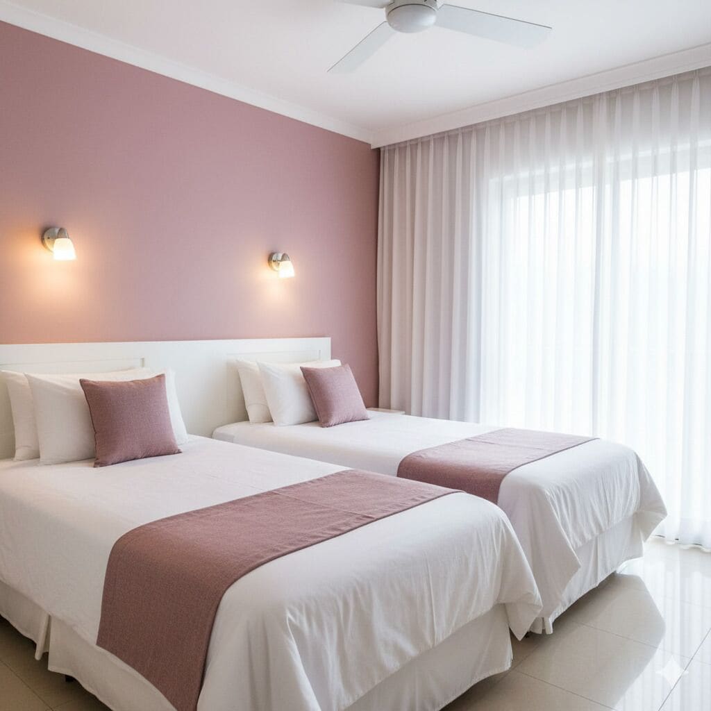 Business Quadruple Room | In-room safe, desk, iron/ironing board, free WiFi