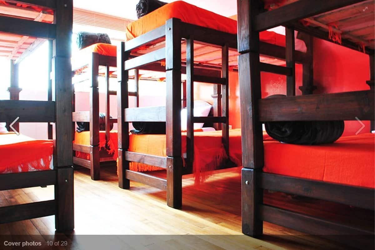 Blackout drapes, WiFi (free), bed sheets
